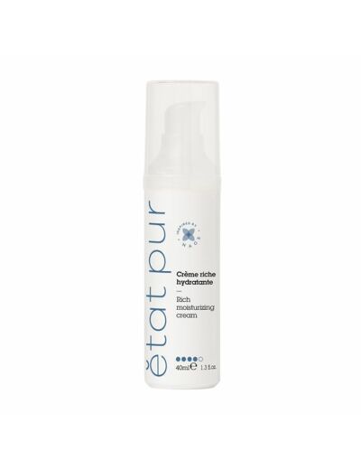 ETAT PUR CREME RICHE HYDRATANTE 40ML