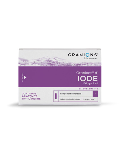 D'iode 30 Ampoules de 2ml Granions