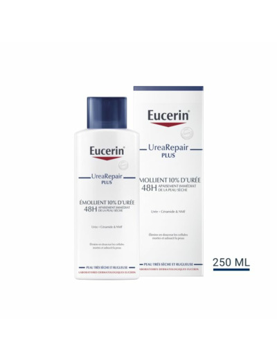 Emollient d'Urée 10% 250ml UreaRepair Plus Eucerin