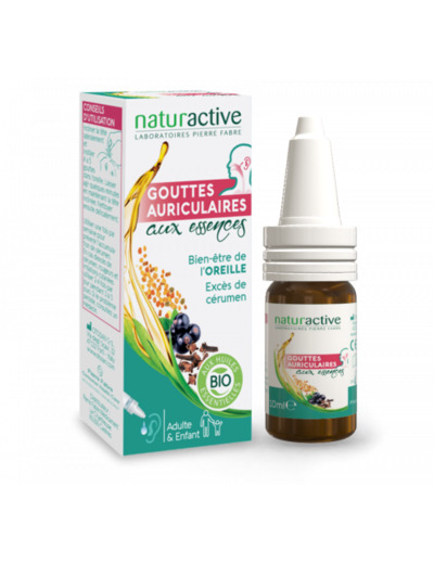 Gouttes Auriculaires Aux Essences 10ml Naturactive