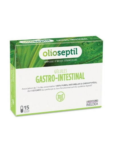 Gastro-intestinal 15 Gelules Vegetales Ineldea