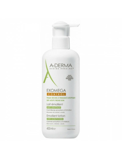 Lait Emollient 400ml Exomega Control A-Derma