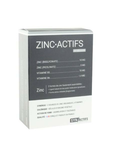 SYN ZINCACTIFS 60 GELULES