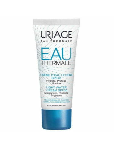 Creme D'eau Spf20 40ml Eau Thermale D'Uriage Uriage