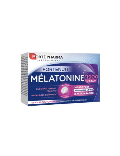 Melatonine 1900 Flash 30 Comprimes Forté Pharma
