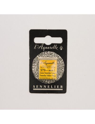 Peinture Aquarelle Extra-Fine Sennelier, 579 Jaune Sennelier Foncé S1