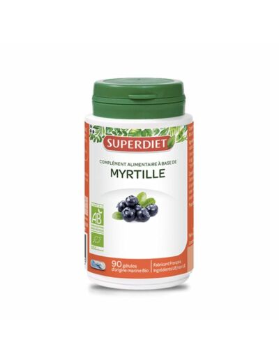 SUPERDIET MYRTILLE BIO GELU90