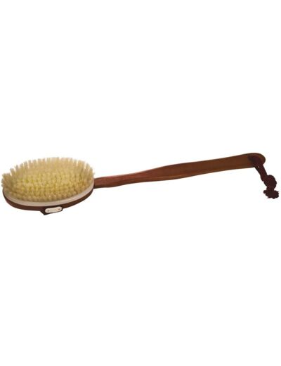 BROSSE BAIN EN BOIS FONCE