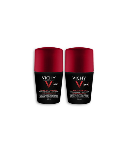 VICHY HOM DETRANSP CLINICAL CONTR 2X50ML