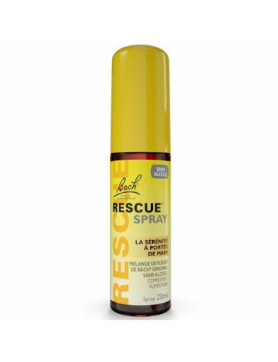 Spray La Sérénité à Portée de Mains 20ml Sans Alcool Rescue