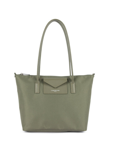 Lancaster Smart Kba Sac Cabas Porté Épaule 516-30 Kaki Clair