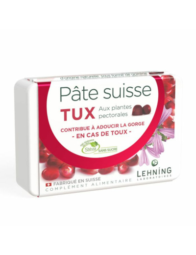 Pâte Suisse Tux Gommes 50g Lehning