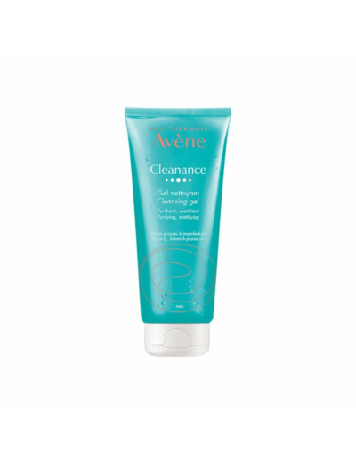 Gel nettoyant purifiant et matifiant 200ml Cleanance Peaux grasses à imperfections Avène