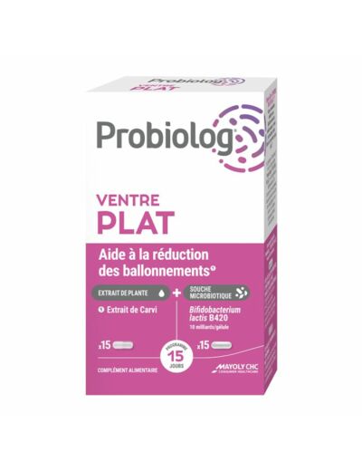 Probiolog Ventre Plat 15 + 15 gélules Mayoly Spindler
