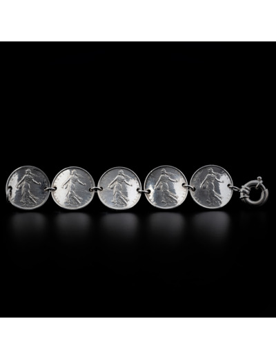 Bracelet 5 pièces 5 Francs