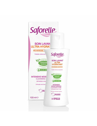 Soin Lavant Ultra Hydratant Special Secheresse 100ml Saforelle