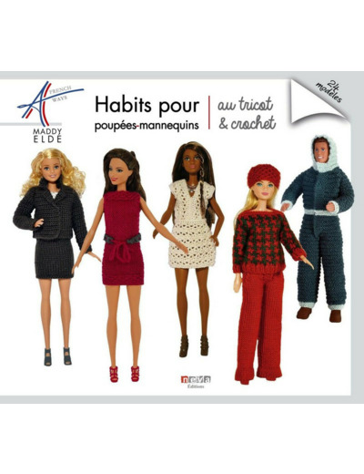 Habits pour poupées mannequins au tricot et crochet