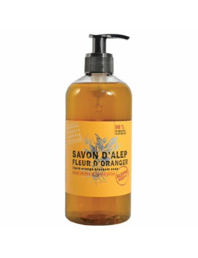 Savon D'alep Liquide Fleur D'oranger 500ml Tadé