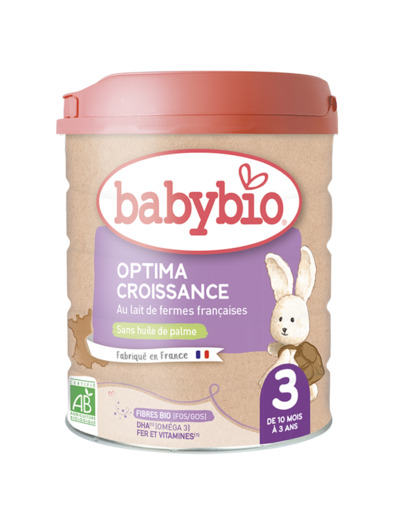 BABYBIO OPTIMA 3  DES 10MOIS 800G