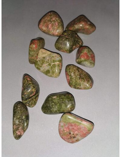 Unakite pierres roulées