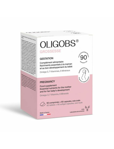 Grossesse 90 Capsules+90 Comprimes Oligobs Ccd