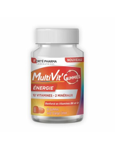 FORTE PHARMA MULTIVITapos GUMMIES ENERGIE 60