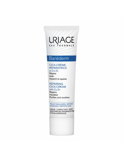 -creme Reparatrice Peaux Fragilisees 40ml Bariederm Cica Uriage