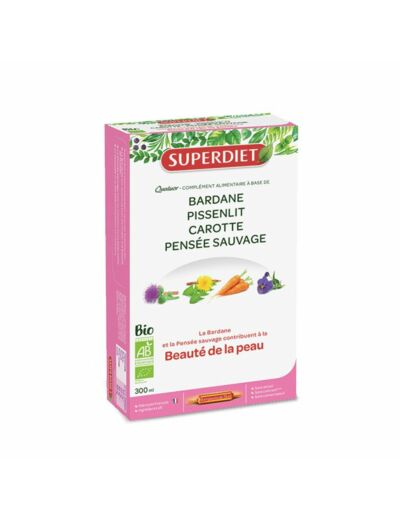 SUPERDIET QUATUOR PEAU BIO SUPERD AMP 20