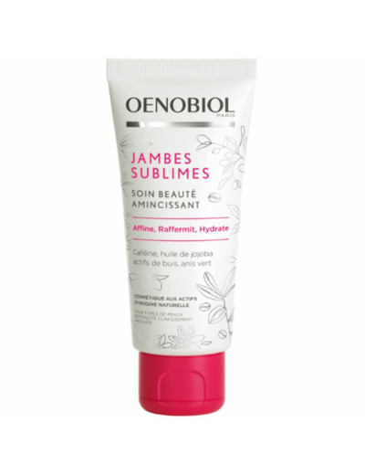 Jambes sublimes 200ml Minceur Soin beauté amincissant Oenobiol