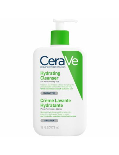 CERAVE CREME LAVANTE FLACON POMPE 473ML