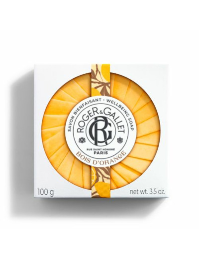 Savon Bienfaisant 100 g Bois D'Orange Base Végétale Roger & Gallet