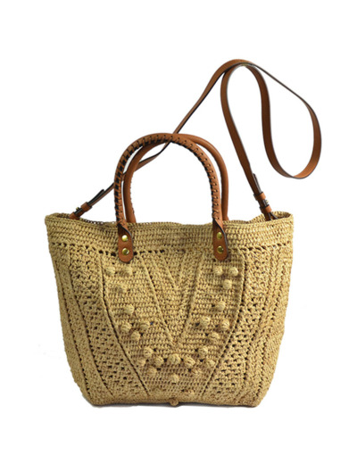 Gérard Darel Le 18 Heures Petit Cabas Raphia