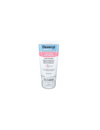 Lait Riche Nourrissant Essentiel Peaux Seches 200ml Dexeryl