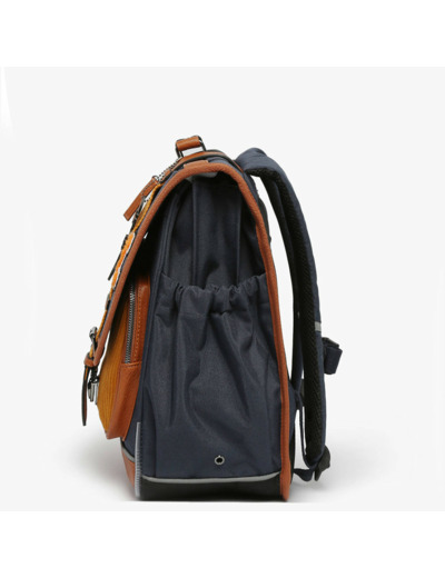 Caméléon Vintage Urban Cartable 41cm Mustard Badges