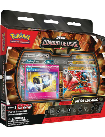 Pokémon : Deck Combat de Ligue - Méga-Lucario Ex