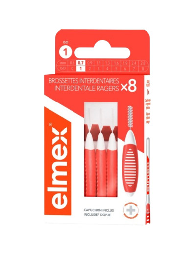 ELMEX BROSSETTE 0,7MM 8
