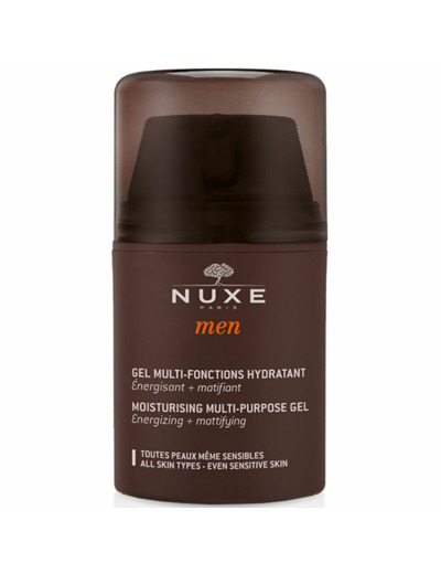 Gel Multi-fonctions Hydratant Energisant Et Matifiant 50ml Men Nuxe
