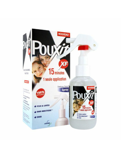 Xf Spray Anti Poux Et Lentes 100 ml Pouxit