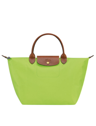 Longchamp Le Pliage Original Sac A Main M Vert Lumière