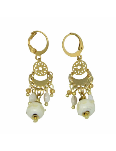 Boucles d'oreilles pampilles DUNE