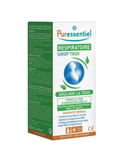 Puressentiel Respiratoire Sirop Toux 125 ml