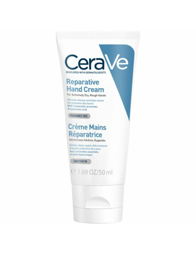 Creme Mains Reparatrice Secheresses Severes Et Rugosites 50ml Body Cerave