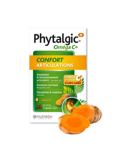 Confort Articulations Oméga C+ 60 capsules Phytalgic Phytea