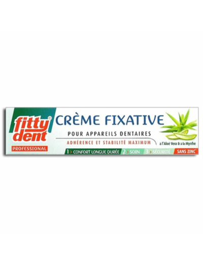 FITTYDENT PROFESS CR FIXATIVE S/ZINC 40G