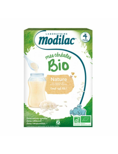 MODILAC CEREALES BIO NATURE 250G