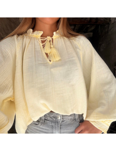 Blouse jaune Pastel La Petite Etoile
