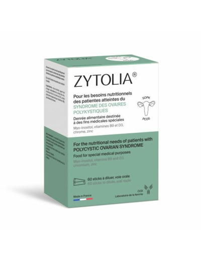 Zytolia x60 stick Syndrôme des ovaires polykystiques Ccd