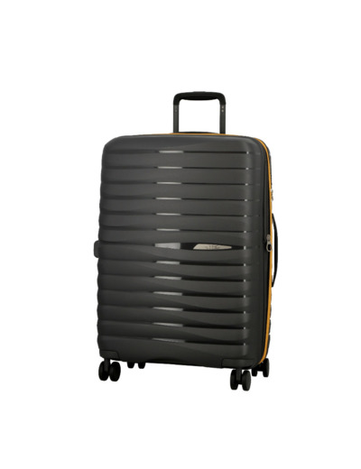 Jump Xwave Valise Moyenne 66cm 4 Roues Extensible Antracite