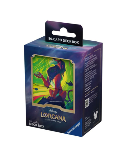 [preco]Lorcana S6 Deckbox Scar