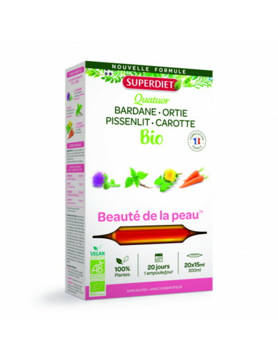 SUPERDIET QUATUOR PEAU BIO SUPERD AMP 20